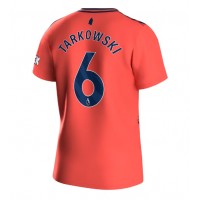 Camisa de time de futebol Everton James Tarkowski #6 Replicas 2º Equipamento 2023-24 Manga Curta